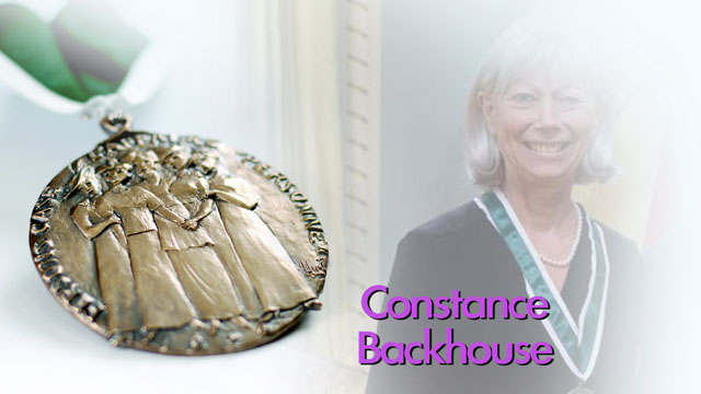 Constance Backhouse, Ottawa, Ontario, Recipient, 2013, Governor General Awards in Commemoration of the Persons Case