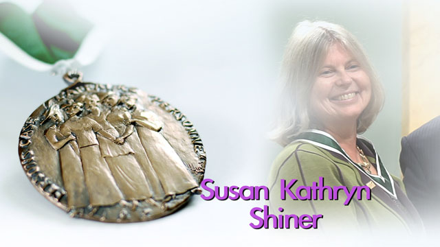 Susan Kathryn Shiner, Lauréate, 2013